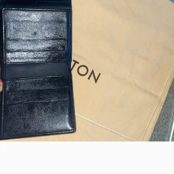 Louis Vuitton Monogram Mat Portefeiulle Elise Trifold Wallet EUC - Picture 5 of 9